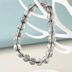  Vòng Đá Phong Thuỷ Cao Cấp - Đá Thạch Anh Tóc Đen Tự Nhiên 9 Ly (AA) 