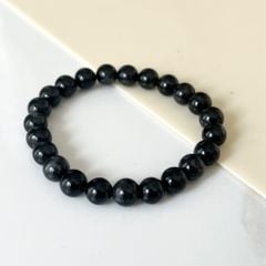  Vòng Đá Phong Thuỷ Cao Cấp - Đá Thạch Anh Tóc Đen Tự Nhiên 9 Ly (AC) 