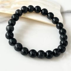  Vòng Đá Phong Thuỷ Cao Cấp - Đá Thạch Anh Tóc Đen Tự Nhiên 9 Ly (AC) 