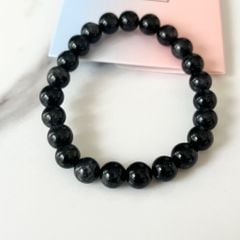  Vòng Đá Phong Thuỷ Cao Cấp - Đá Thạch Anh Tóc Đen Tự Nhiên 9 Ly (AC) 