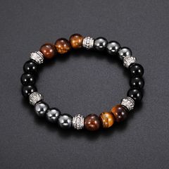  Vòng Tay Phong Thuỷ Nam Cao Cấp - Đá Mắt Hổ Thiên Nhiên May Mắn 