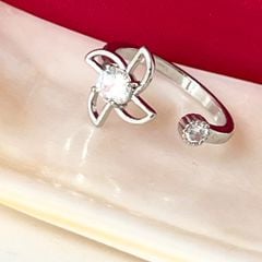  Nhẫn Bạc S925 Cao Cấp - Chong Chóng May Mắn 