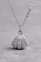  Dây Chuyền Bạc Cao Cấp - Vỏ Trai Pha Lê & Ngọc Trai Thiên Nhiên 