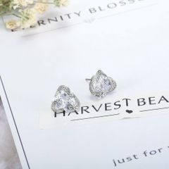  Bông Tai Cánh Hoa Pha Lê (AB) 