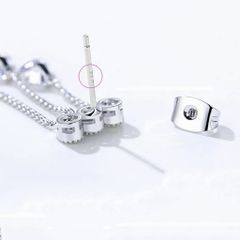  Bông Tai Tua Rua Pha Lê (AC) 