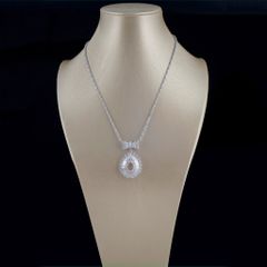  Dây Chuyền Ngắn - Pha Lê Hình Giọt Nước (AF) 