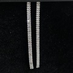  Bông Tai Tua Rua Pha Lê Trắng (AQ) 