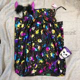  áo choàng in 7 màu phù thủy 130cm 