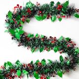  Dây Kim Tuyến Chồn Lá Nho Trang Trí Noel 