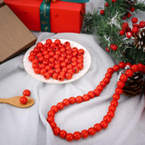  Trái Đỏ Lớn Trang Trí Noel 