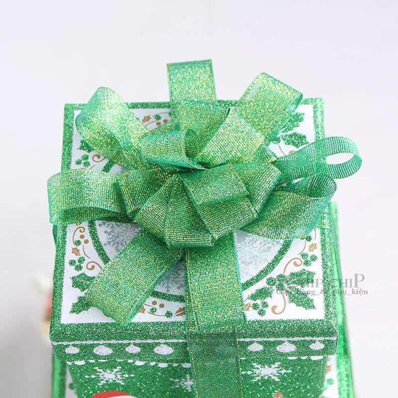  Hộp quà Noel kim tuyến 