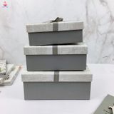  Hộp quà chữ nhật nơ giữa for you 