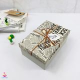  Hộp quà chữ nhật bìa báo 