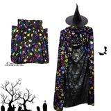  áo choàng in 7 màu phù thủy 130cm 