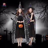  Áo choàng Halloween phù thủy 