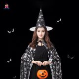  Áo choàng Halloween phù thủy 