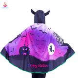  Áo choàng tím bí dơi phù thủy 