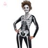 Trang phục hóa trang Halloween nữ bồ đồ xương trắng dài