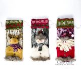  Trang trí Noel bọc chai rượu tuần lộc 