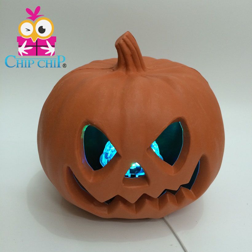  Trái bí đèn nhạc Halloween 