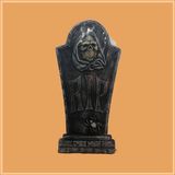  Trang trí Halloween bia mộ đầu lâu nhện RIP 