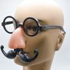Phụ kiện Halloween bộ kính mũi râu Horror