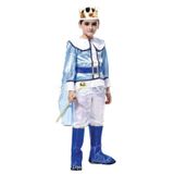  Trang phục hóa trang Halloween bé trai bộ luxury king trắng 