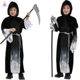  Trang phục hóa trang Halloween bé trai bộ duppy skeleton 