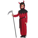  Trang phục hóa trang Halloween bé trai bộ đồ quỷ red devil 