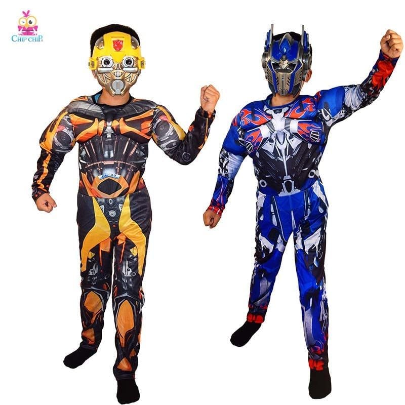  Trang phục hóa trang Halloween bé trai bộ phồng người máy 