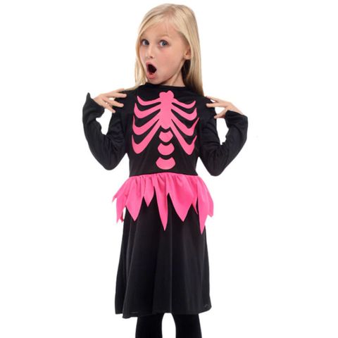 Trang phục Halloween bộ skeleton dress