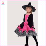  Trang phục Halloween bộ váy Dulexe witch girl bé gái 