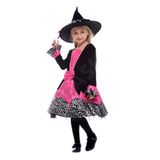  Trang phục Halloween bộ váy Dulexe witch girl bé gái 