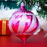  Bộ châu cà na 80 ly xoắn 6 quả trang trí Noel 