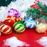 Bộ châu cà na 80 ly xoắn 6 quả trang trí Noel 