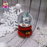  cầu nước khung cảnh noel 