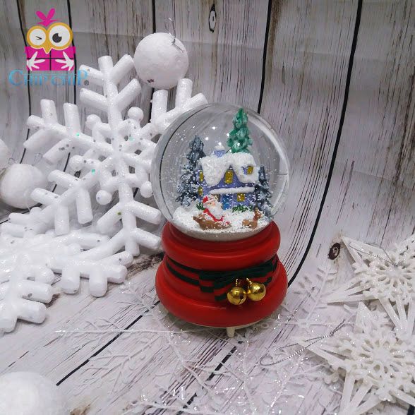  cầu nước khung cảnh noel 