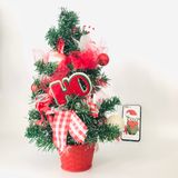  Cây thông trang trí Noel nơ HO 