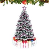  Cây thông trang trí Noel PE phủ tuyết 