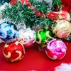 Bộ châu kim tuyến 60 ly 6 quả trang trí Noel