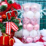  Bộ châu ống hồng trang trí Noel 