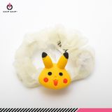  Dây buộc tóc scrunchies nhỏ đính đầu thú 