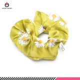  Dây buộc tóc scrunchies vải hoa cúc 