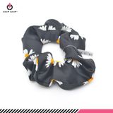  Dây buộc tóc scrunchies vải hoa cúc 