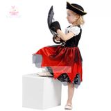  Đầm cướp biển đầu lâu trẻ em 