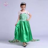  Đầm Elsa trẻ em 