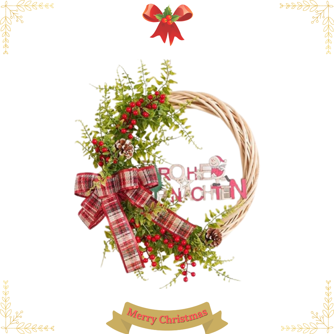  Vòng Nguyệt Quế Tang Trí Noel 202201 