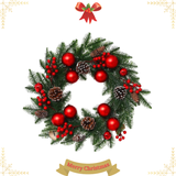  Vòng Nguyệt Quế Trang Trí Noel Quả Nho 