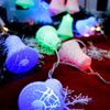 Dây đèn trang trí Noel chuông