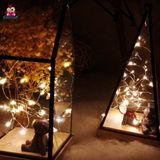  Dây đèn trang trí Noel dùng pin 